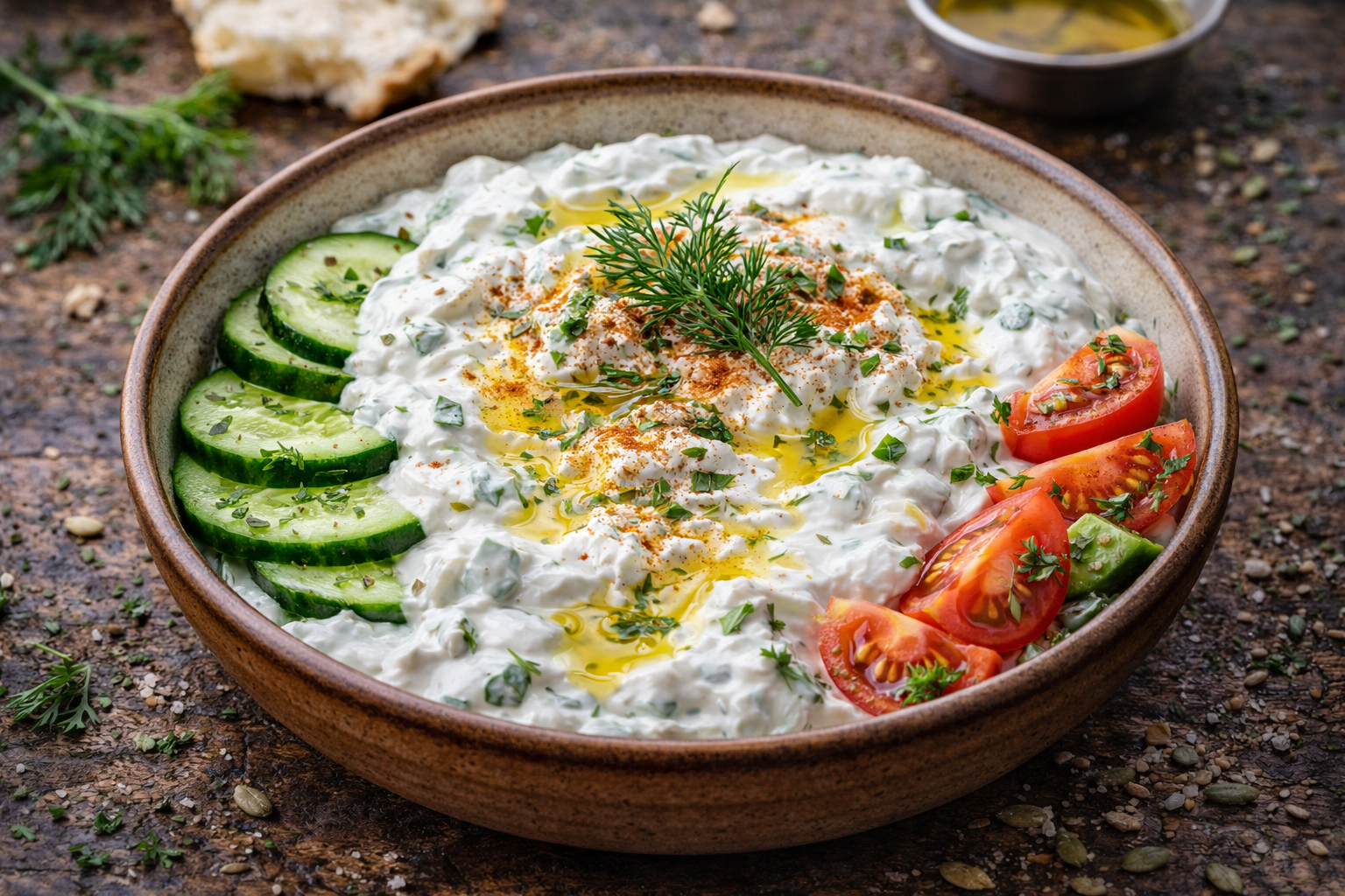 Домашна млечна салата