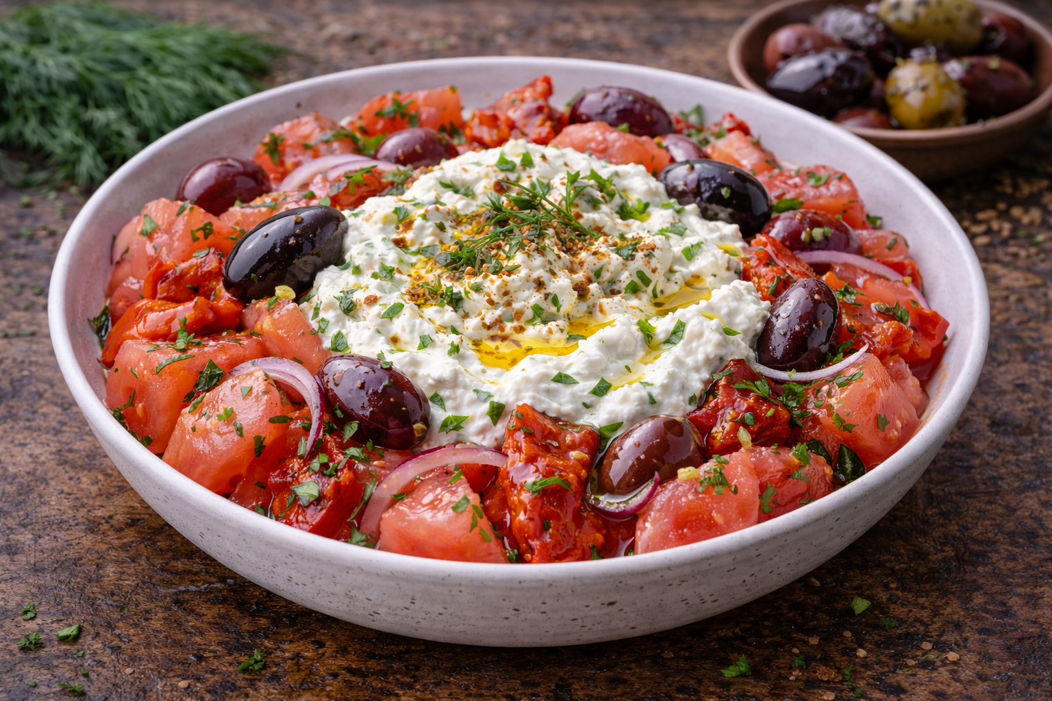 Селска с домати