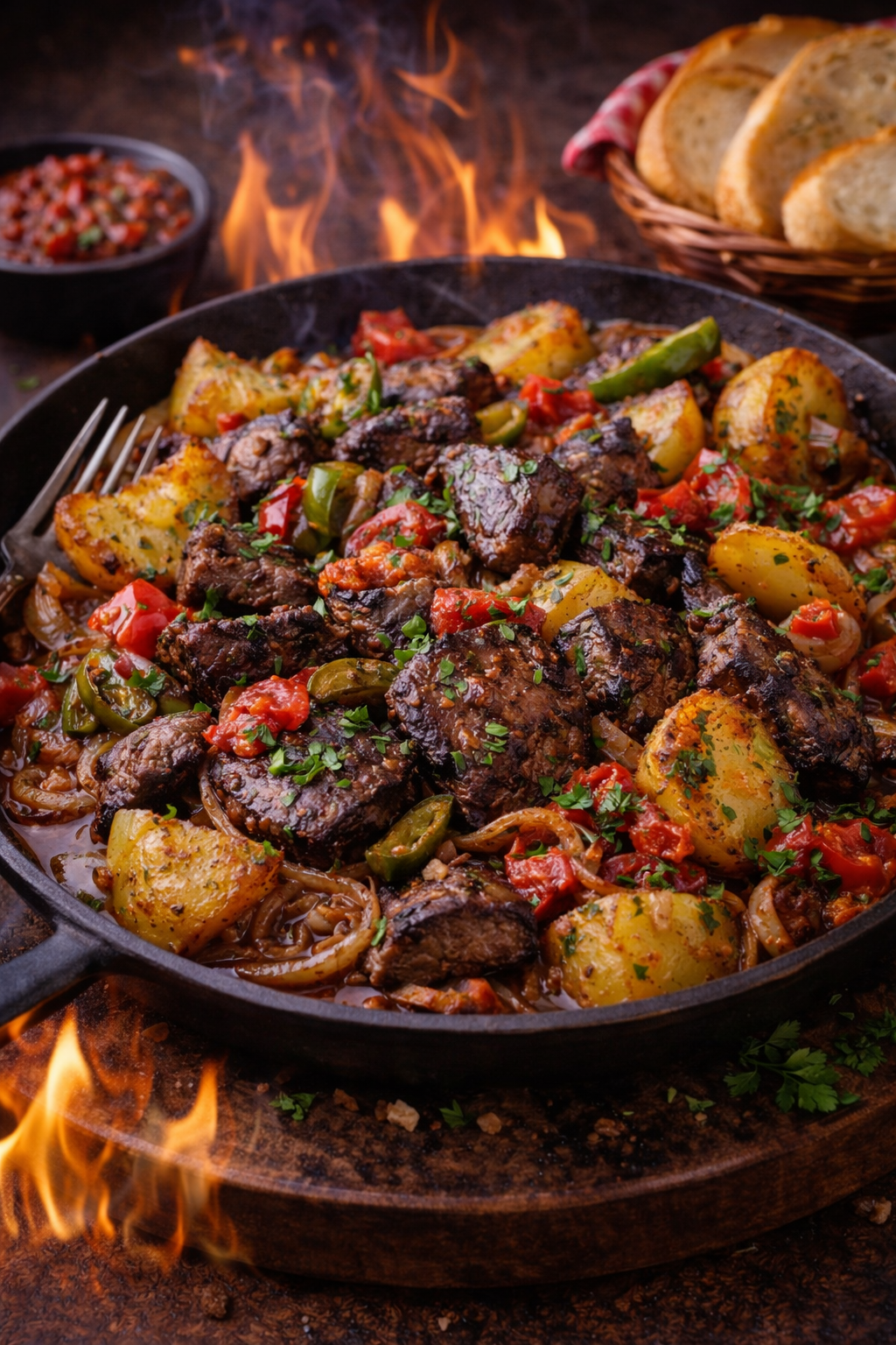 Пилешки дробчета по селски