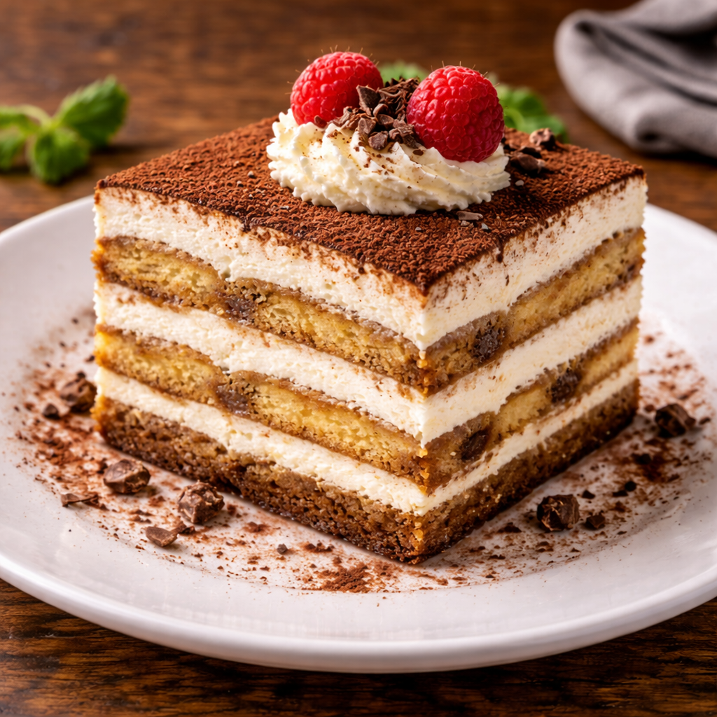 Бисквитена с маскарпоне