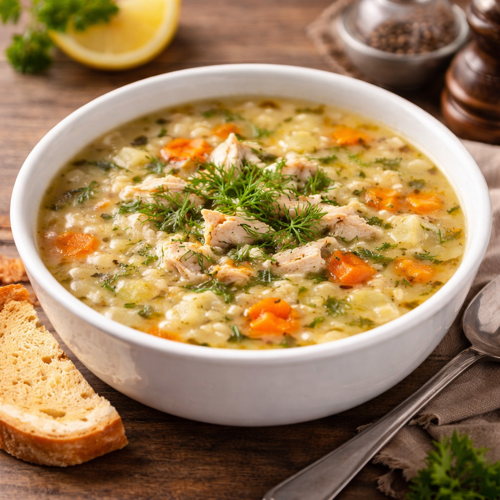 Пилешка супа