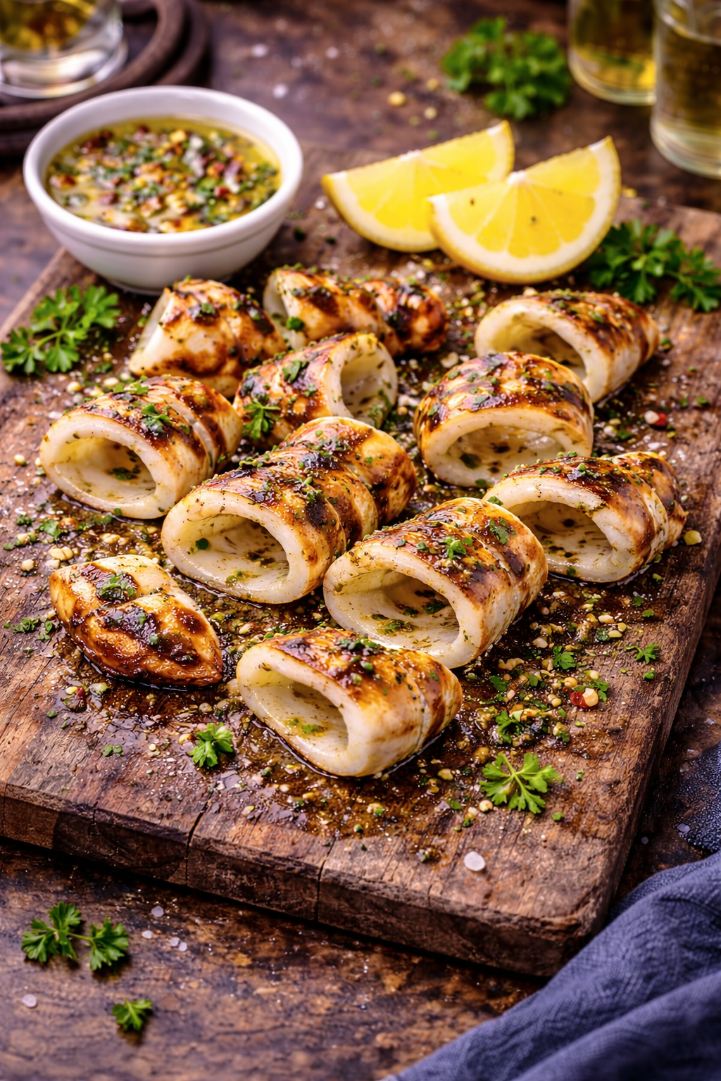 Калмари на плоча