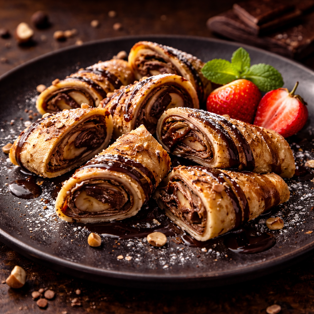 Палачинки с шоколад или сладко